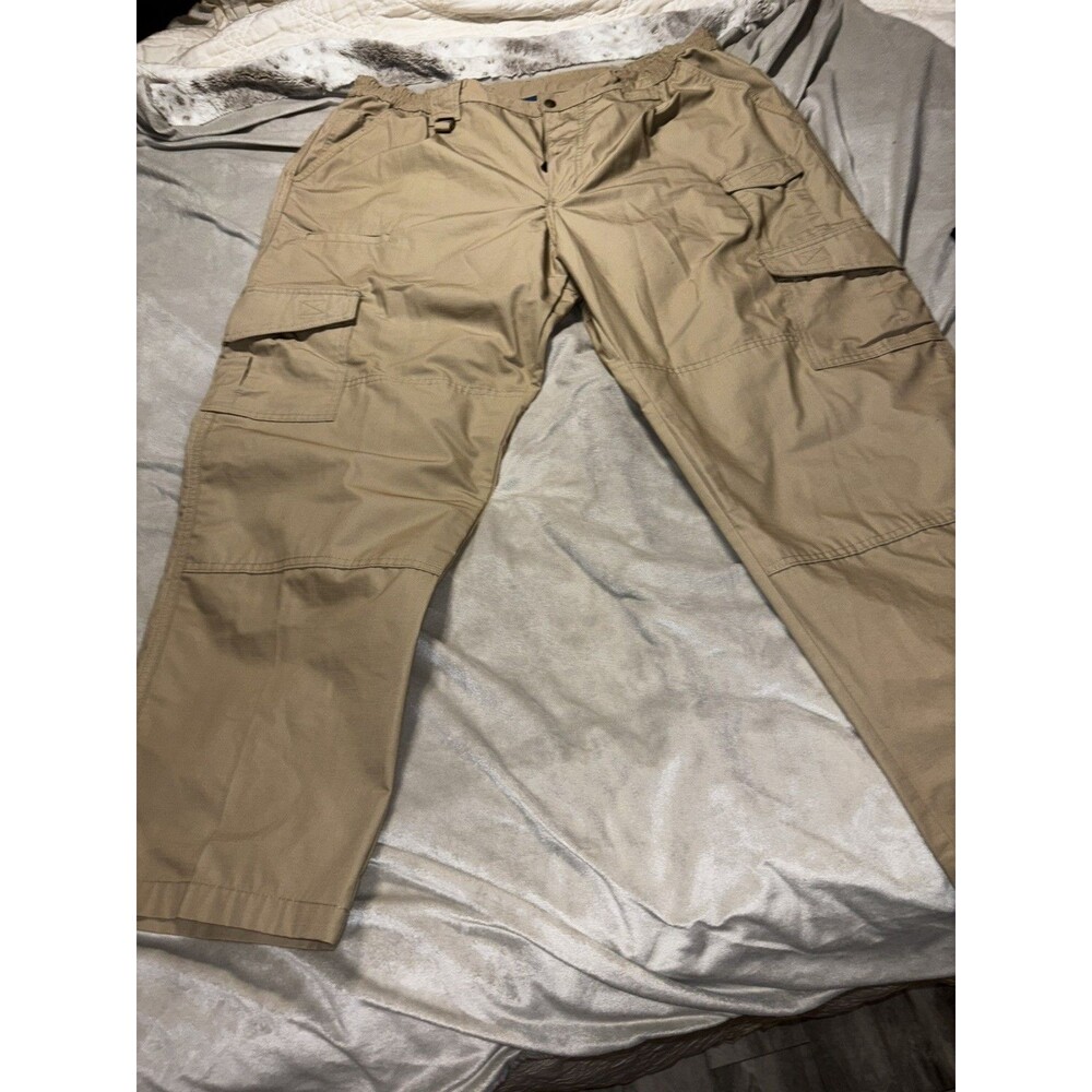 Propper Tactical 44 x 30 Rip Stop Cargo Pants Men Utility Work Khaki Tan